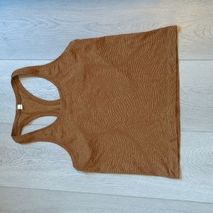 Swiftly Tech Race Length Tank, Size 12, Brown